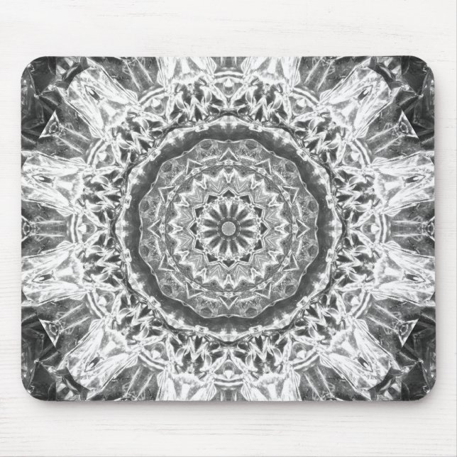 Chrystal Kaleidoscope 02 Mouse Pad (Front)