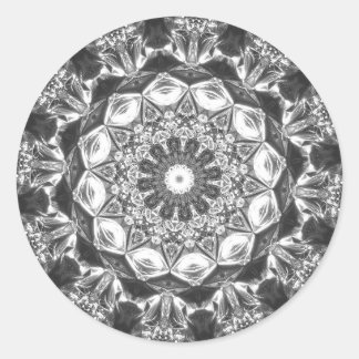Chrystal Kaleidoscope 07 Classic Round Sticker