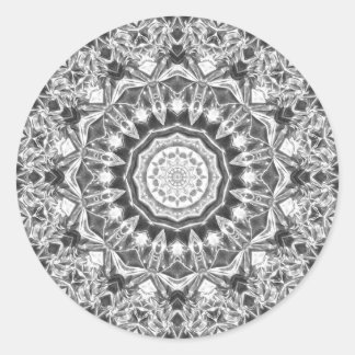Chrystal Kaleidoscope 08 Classic Round Sticker