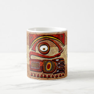 Chu Mtu African Folk Art Coffee Mug