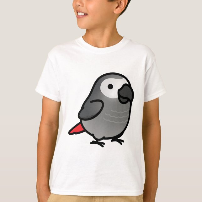 Chubby African Grey T-Shirt (Front)