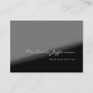 Chubby Artist Grey Black White Carte de visite