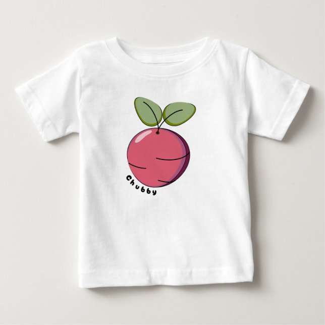Chubby Beet Baby T-Shirt (Front)