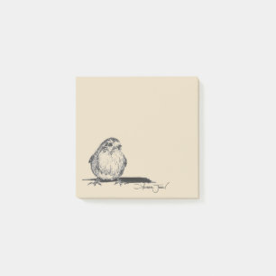 Chubby Bird Post-it Notes