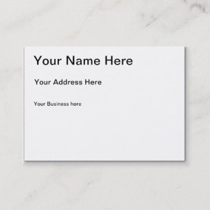 Chubby Business Card