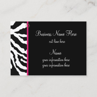 Chubby Business Card Template **Bold