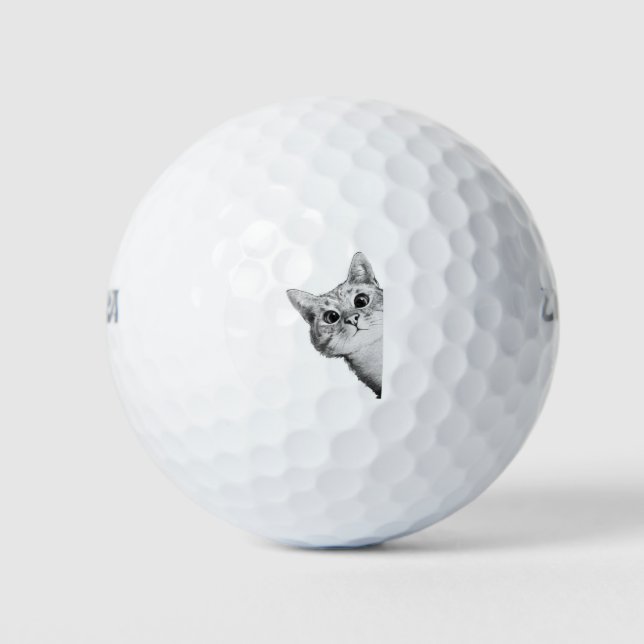 Chubby Cat Golf Balls (Front)