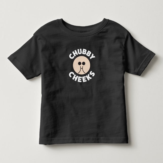 Chubby Cheeks TShirt for Kids (Front)