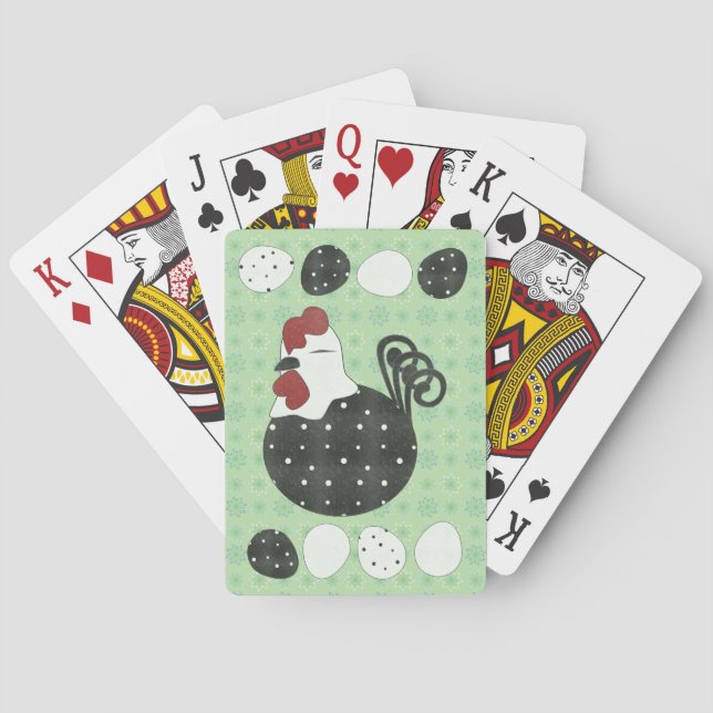 Chubby Chicken Playing Cards (Back)