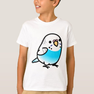 Chubby Dominant Pied Sky-blue Budgie - Female T-Shirt