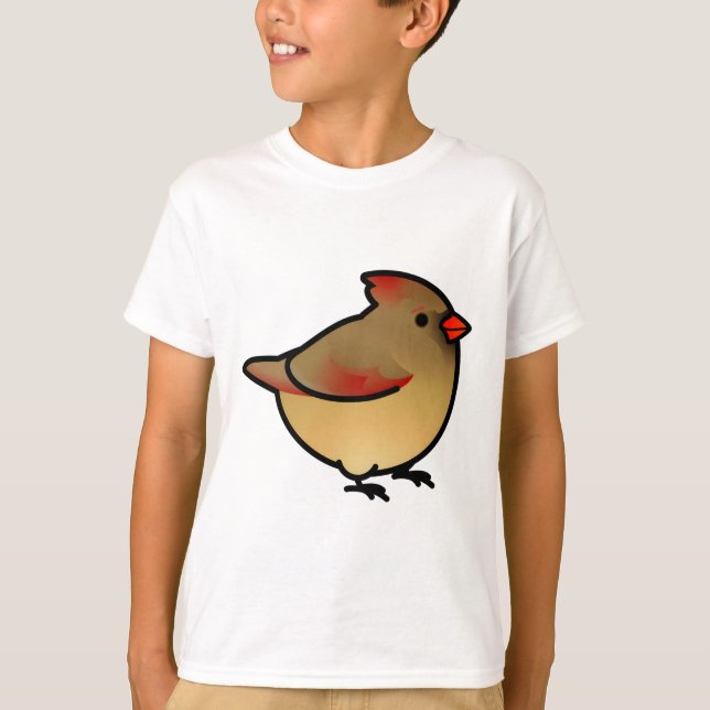 Chubby Female Cardinal T-Shirt (Front)
