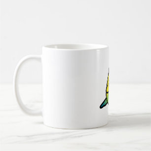 Chubby Green Budgie - Female Coffee Mug