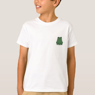 Chubby Green Frog Kids T-Shirt