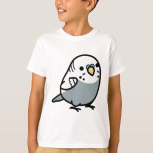 Chubby Grey Budgie - Male T-Shirt