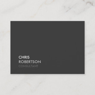 Chubby Moderne Gris Attrayant Carte de visite