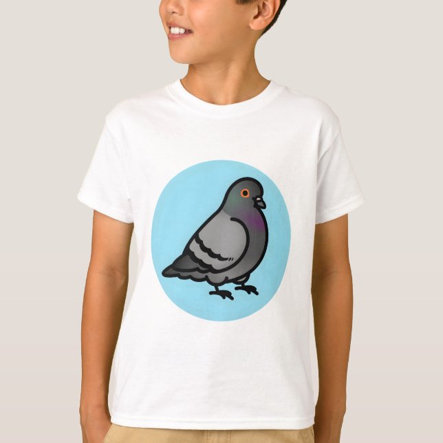 Chubby Pigeon T-Shirt (Front)