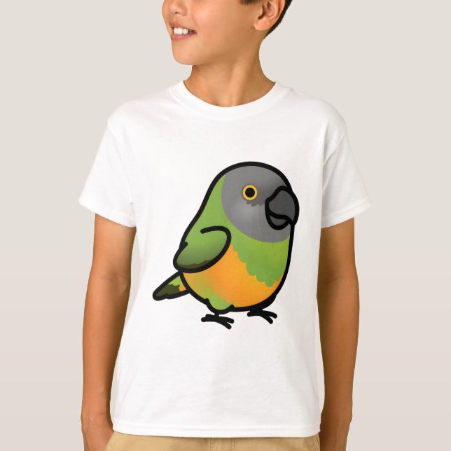 Chubby Senegal Parrot T-Shirt (Front)