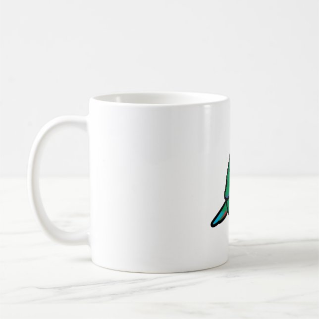 Chubby Severe Macaw Coffee Mug (Left)