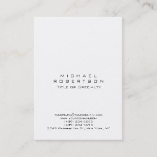 Chubby Simple Propre Élégant Carte de visite moder