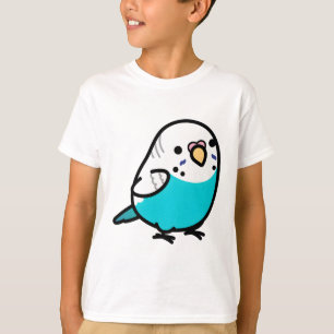 Chubby Skyblue Budgie T-Shirt