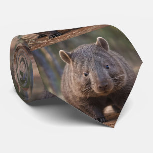 Chubby The Australian Wombat, Tie