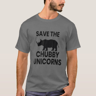 CHUBBY UNICORNS For Men Women And Kids T-Shirt