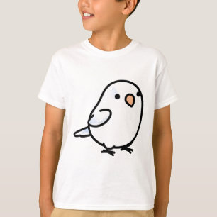 Chubby White Parrotlet T-Shirt