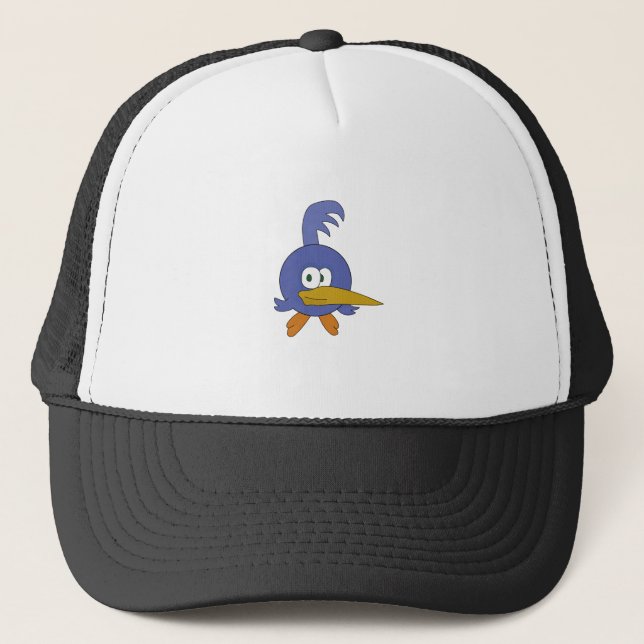 Chubby Woodpecker Trucker Hat (Front)