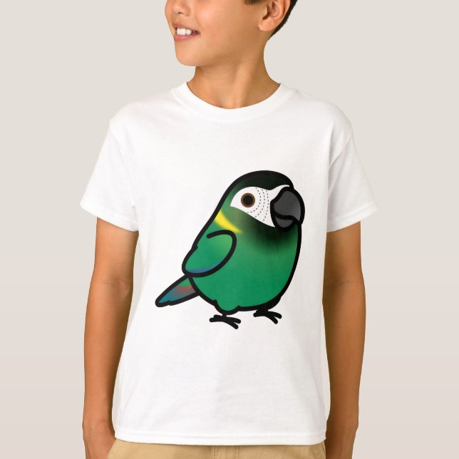 Chubby Yellow Collared Macaw T-Shirt (Front)
