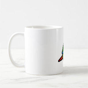 Chubby Yellow-sided Green Cheek Conure Coffee Mug