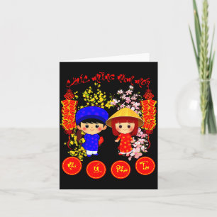 Chuc Mung Nam Moi 2026 Tee Vietnamese Lunar New Ye Card