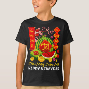 Chuc Mung Nam Moi Happy Lunar New Year Vietnamese  T-Shirt
