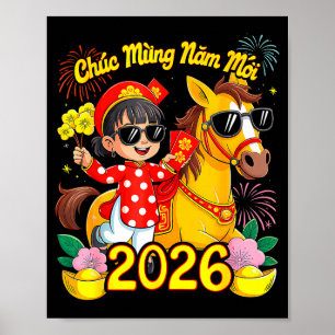Chuc Mung Nam Moi Vietnamese Lunar New Year Tet 20 Poster