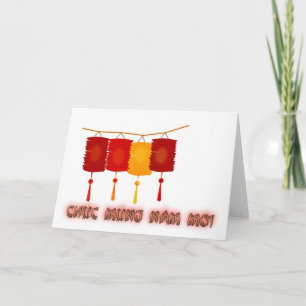Chuc Mung Nam Moi Vietnamese New Year  Lunar Year Holiday Card