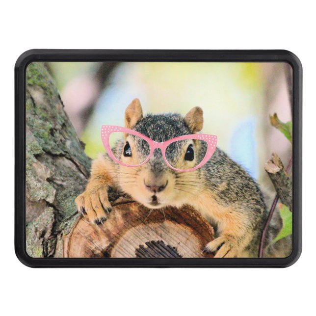 Chuc squirrel trailer hitch cover (Front)