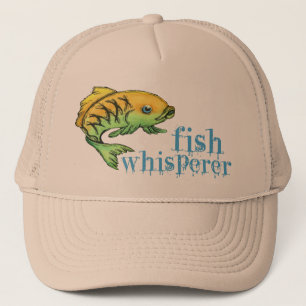 Chuchotement aux poissons ! Casquette de la pêche