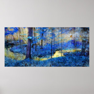 Chuchotez, affiche de paysage de nature, paysage