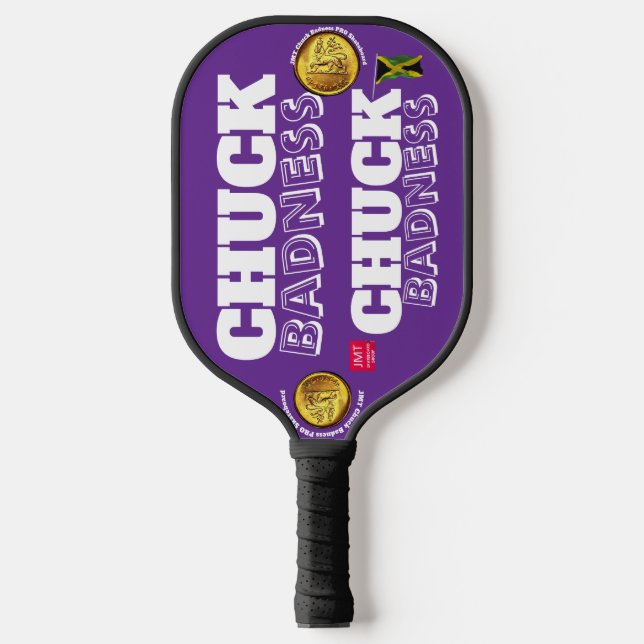 CHUCK BADNESS Pickleball Paddle (Front)