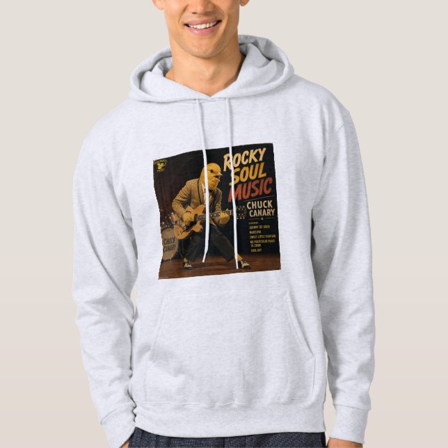 Chuck Canary Album: a Parody Hoodie (Front)