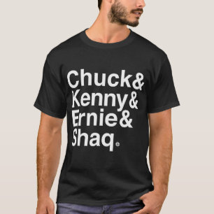 Chuck Kenny Ernie Shaq - Pro Basketball T-Shirt