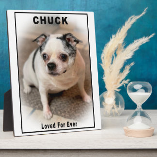 Chuck Plaque