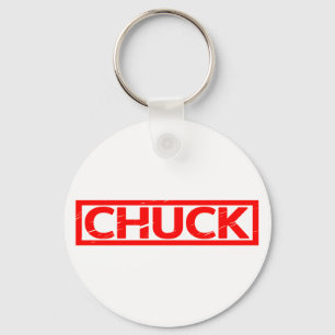 Chuck Stamp Keychain