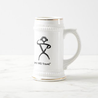 Chuck The DJ Maui Mobile Music Beer Stein