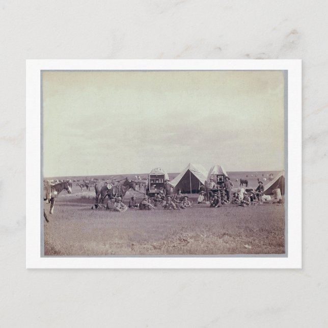 Chuck Wagon Postcard (Front)