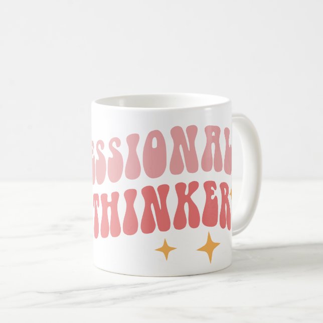 Chuckles du matin - Mug de surpenseur professionne (Devant droit)