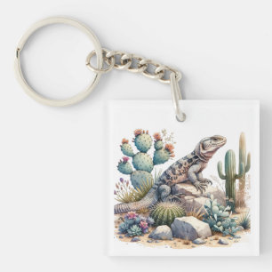 Chuckwalla Chillin Keychain