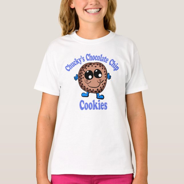 Chucky's Chocolate Chip Cookies T-Shirt (Front)