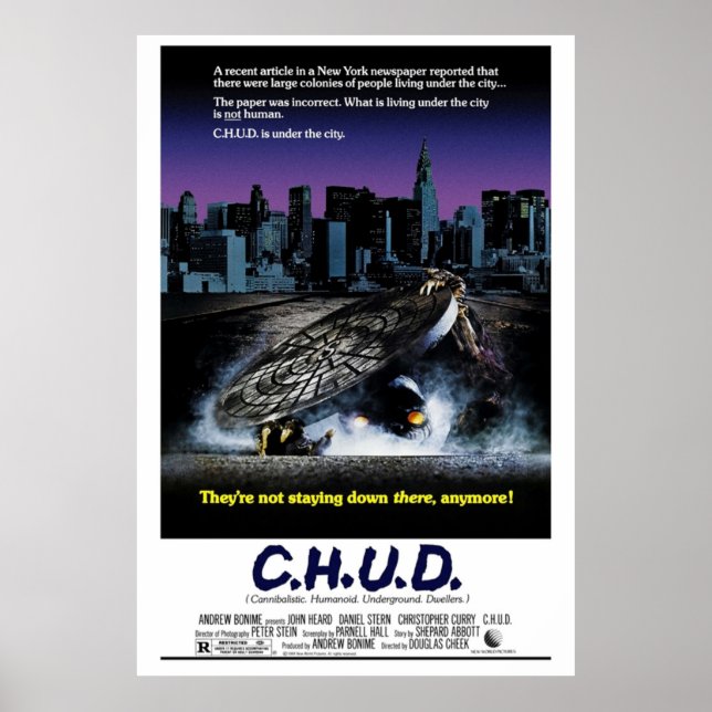 CHUD 1984 POSTER (Front)