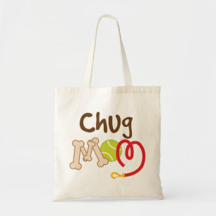 Chug Dog Breed Mom Gift Tote Bag
