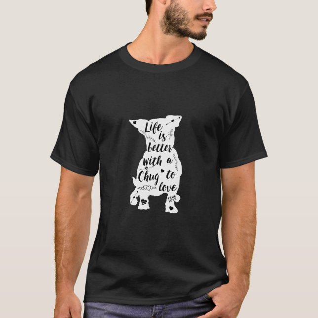 Chug Dog Shirt Design For Chug Dog Lovers (Front)